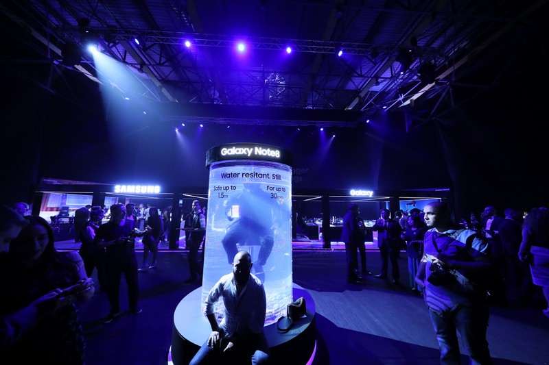 Launching of Samsung Galaxy Note 8